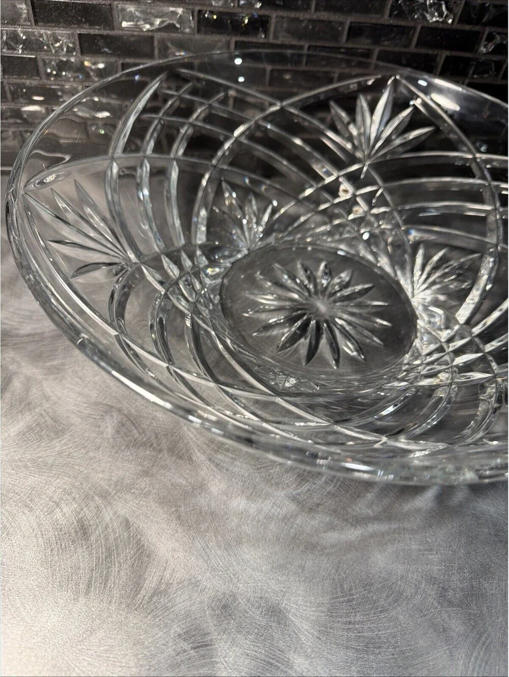 WATERFORD Marquis MAXIMILLION CENTERPIECE BOWL, Cut Lead Crystal, 12